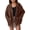 Coffee-1, variant on Jacket For Women Lightweight Windproof Oversized Hip-Hop Motorcycle Jacket Coat Boyfriend Outerwear 2XL,Apricot-1