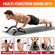 Pull Up Bar for Doorway, No Screws Portable Chin Up Bar Doorway, Strength Training Door Frame Pull-up Bars, Hanging Bar for Exercise, Door Workout Bar with Foam Grips, Pullup Bars for Home