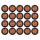 thumbnail image 1 of 20x 3/4inch 3led Side Marker Lights Trailer Truck Turn Light Clearance Light Amber, 1 of 4