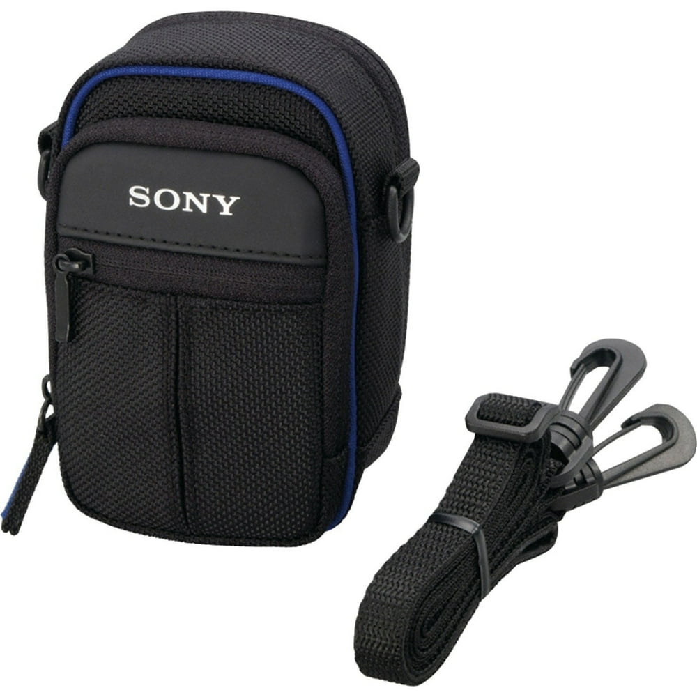 Sony LCSCSJ Soft Carrying Case for Digital Cameras Black Walmart