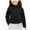 Black, variant on Staki Girls Long Sleeve Shirts Kids Basic Tees for Kids Girls Long Sleeve T Shirts(White,12-14 Years)