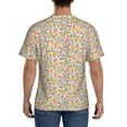 thumbnail image 2 of Rocae Watercolor Wildflowers for Men's Moisture-Wicking Crew Tee - T-Shirt for Sports, Outdoor Activities, and Casual Wear, 2 of 9
