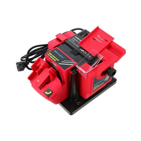 

Electric Sharpener 1PC Sharpener Drill Sharpening Machine Sharpening Tool(Red)