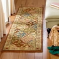 thumbnail image 2 of SAFAVIEH Heritage Abbey Traditional Wool Runner Rug, Beige, 2'3" x 20', 2 of 10