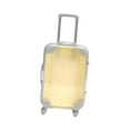 thumbnail image 2 of HILABEE Mini Suitcase Clear Miniature Dolls Suitcase for Playset Makeup Children Toy Yellow, 2 of 9
