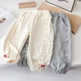 thumbnail image 7 of KYAIGUO Kids Toddler Girls Sweatpants Spring Fall Sporty Gym Athletic Fit Jogger Pants Casual Trousers Bottom for 1-6 Years, 7 of 7