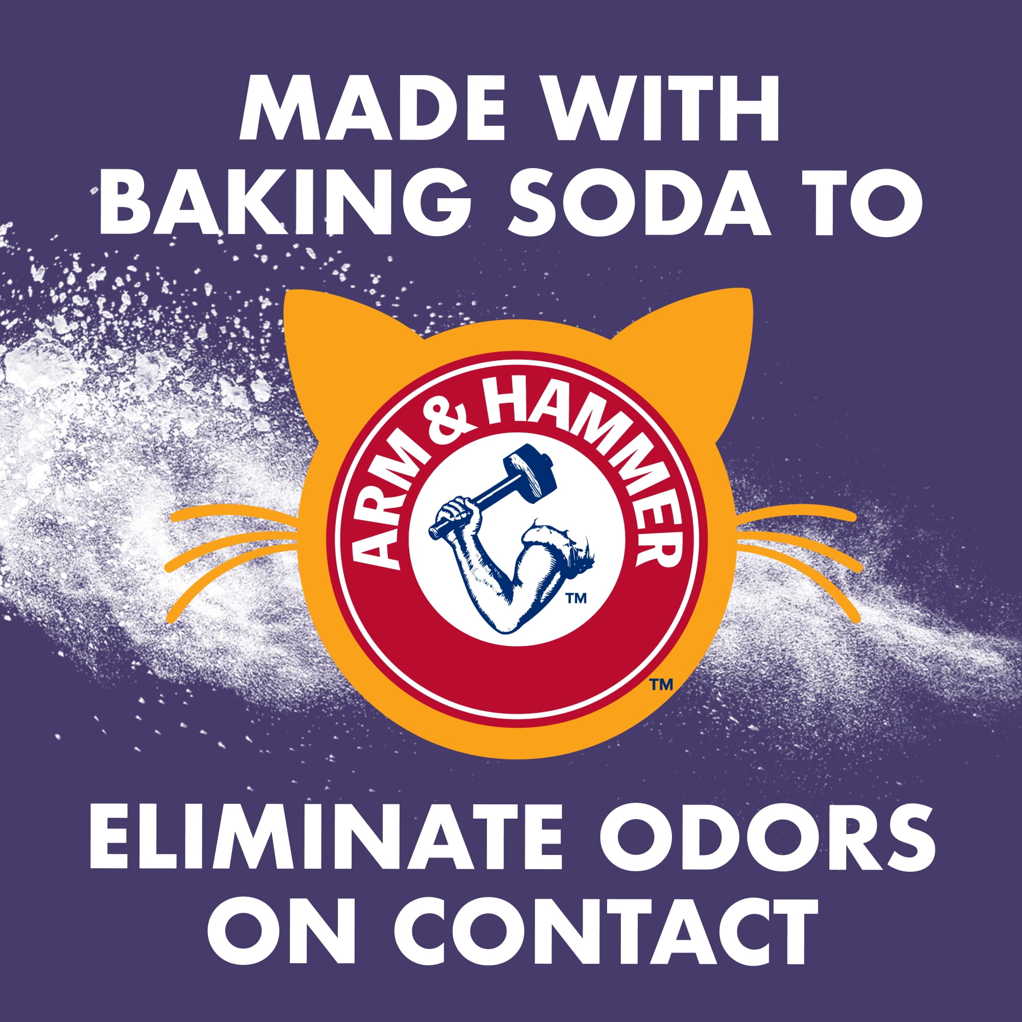 (2 pack) ARM & HAMMER Forever Fresh Cat Litter Deodorizer, Pet-Friendly Lavender Scent, 42.6 oz