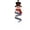 B, variant on Spiral Christmas Hanging Light Ornament Lighted Angel Pendant with Warm White LED Battery Operated Xmas Decoration for Tree Porch Wall Door Window Home Wedding Holiday Party Gift for Family Friends
