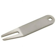 Divot Repair Tool, Bent Tab - Nickel (Silver)