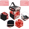 thumbnail image 2 of Petal flower Foldable Car Trash Can with Lid - Leak-proof Hanging Storage Bag for Car - Trash Can for Car, 2 of 6