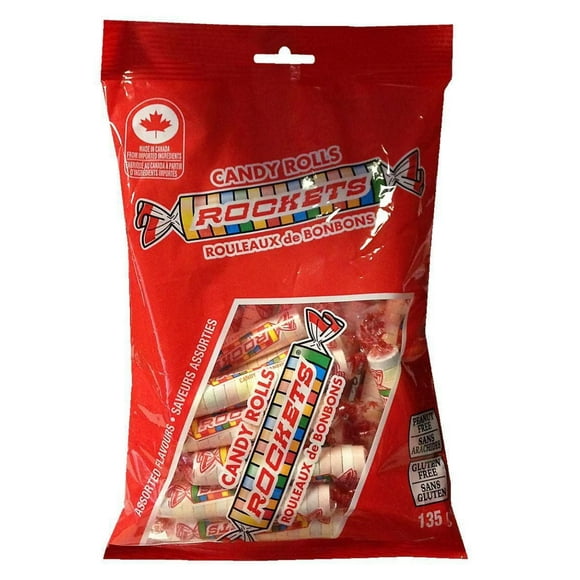 ROCKETS Rouleaux de bonbons 135 g