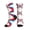 2 Black-2, variant on Men's Russian Federation Ministry Defence Flag Novelty Athletic Socks Women's Digital Printing Funky Patterned Crew Socks
