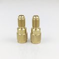 thumbnail image 1 of Qiyun 1 Pair Of Air Conditioner R410a Refrigerant Gas Charging Hose Vacuum Pump Adapter Conversion Valve Built-in Valve Core R22 To 410, 1 of 6