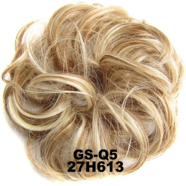 Woman Donut Ponytail Synthetic Hair Pieces and Buns Big Hair Messy Dish Bun Chignon