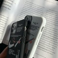 thumbnail image 4 of Para Iphone 13/12/11 Off White Nike Frosted Phone Case 13pro/12pro negro+blanco TUNC Sencillez, 4 of 5