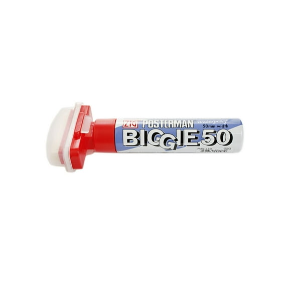 Posterman Biggie 50 Markers red (pack of 2)
