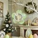 thumbnail image 1 of Adornos de Pascua, regalos de Pascua, decoración colgante de madera artesanal, adornos colgantes de conejito de Pascua para el hogar, la oficina, decoración de madera., 1 of 6