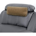 thumbnail image 5 of Sherpa Fleece Lumbar Support Pillow with Headrest for Recliner,Memory Foam Recliner Chair Cushion for Back Pain,Big High Back Support for Recliner with Chair Headrest for Elderly (Khaki), 5 of 15