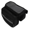 thumbnail image 4 of Bike Frame Bag, 600D Nylon Fabric Durable Material Bicycle Bag Reflective Tapes  For Cycling For Bike For DIY Black, 4 of 8