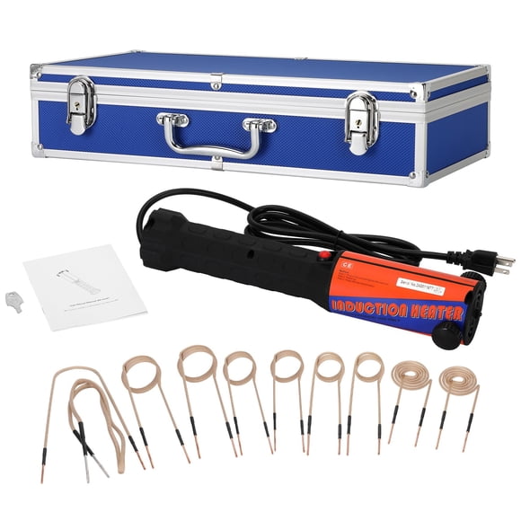 Calentador de inducción magnética Harsire 1200 W 110 V, kit de 10 bobinas