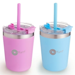 Tiblue Kids & Toddler Cups - Spill Proof Stainless Steel Smoothie Tumblers  with Leak Proof Lids, Sil…See more Tiblue Kids & Toddler Cups - Spill Proof