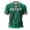 Green, variant on Men's Mexico Soccer Retro Jersey Style T-Shirt - Aztec Match 26 Inspired Mesh Football Shirt