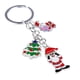 thumbnail image 1 of Llavero De Papá Noel De árbol De Navidad De Metal Plateado Y Baoblaze Llavero, 1 of 8