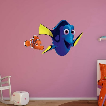 Disney Finding Nemo Wall - Fathead Finding Dory Nemo and Dory Wall Decal