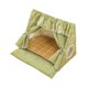thumbnail image 2 of Casa de carpa interior de gato, cama de mascotas portátil de la cama de gato carpa para perros para gatos cachorro Verde, 2 of 8