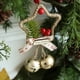 thumbnail image 4 of Adornos navideños de campana de hierro, campanas de pentagrama navideñas, colgante para pared, colgante para puerta, colgante para árbol de Navidad, campanas de lazo navideñas, decoración de Halloween, 4 of 6