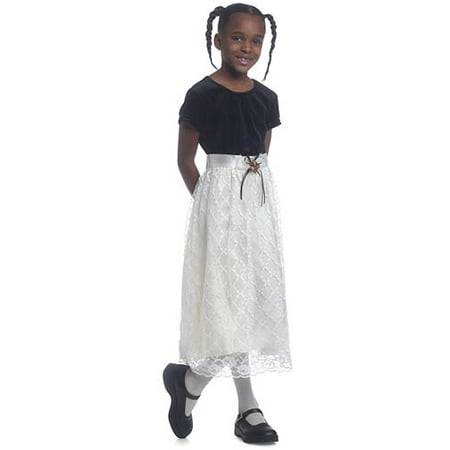 Rose Cottage Velour Holiday Dress