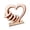 B Wooden Heart Table Decor#2, variant on Wooden Heart Table Decor, Mothers Day Rustic Wooden Heart Decor, Family Bond Design Tabletop Centerpiece for Home Living Room E