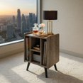 thumbnail image 3 of Topcobe Vinyl Record Storage Turntable Stand with 4 Open Shelves for Home Office, Storage Organizer, Gray, 3 of 8