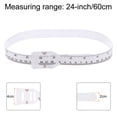 thumbnail image 2 of Unique Bargains 6Pcs Head Circumference Tape 24'(60cm) Flat Plastic Measuring Rule Measure for Child Head Circumference, White, 2 of 7