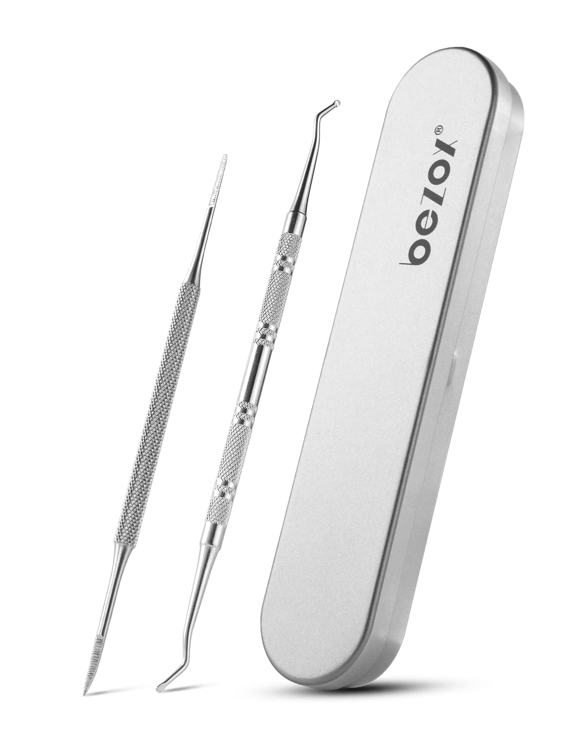 BEZOX Ingrown Toenail Tools Toenail Lifter and Thick Toenail File Set