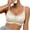 Beige, variant on Ladies Solid Foam Padding Wireless Soft Support Fixed Padding Comfortable Everyday Bra