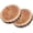 Stump, 2 Pack, 14in, variant on Decorative Round Throw Pillow, 3D Digital Print Comfortable Kids Funny Cute Wood Log Pillow Circle Seating Floor Cushion for Home, Couch, Sofa, Bedroom, Living Room Decor, Dark Grey Stump