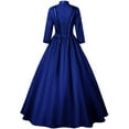 thumbnail image 2 of Women's Medieval Victorian Renaissance Dress – Vintage Ball Gown Inspired by Historical Elegance, 2 of 3
