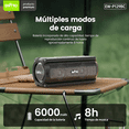 thumbnail image 3 of EWTTO EW-P129BC Parlante Bluetooth 5.4, 50W Potencia, IPX5, TWS, EQ Interior/Exterior, Batería 3000mAh, 8-10h Reproducción, USB/TF/AUX, 3 of 7