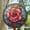 Rose Flower, variant on Red Cardinals Stained Glass Suncatcher Window Hanging Decor, New House Decor, Bird Lover Gift , Holiday Ornament, Christmas Bird Windchimes, Stained Glass Ornament 2025, Holiday