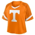 thumbnail image 2 of Women's Fanatics Tennessee Orange Tennessee Volunteers Oversized Raglan V-Neck Fashion Jersey, 2 of 3