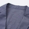 thumbnail image 5 of Traje de ocio para hombre, ropa de protección solar transpirable fina, abrigo de traje pequeño de moda, primavera y verano, 5 of 5