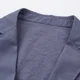 thumbnail image 4 of Traje de ocio para hombre, ropa de protección solar transpirable fina, abrigo de traje pequeño de moda, primavera y verano, 4 of 4