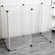 thumbnail image 1 of Corral Transparente Expandible para Mascotas (6 Paneles con Puerta - Tamaño L) Ideal para Perros y Gatos de Hasta 20kg, 1 of 6