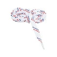 thumbnail image 2 of INSPIRE CHIC 2 Pairs Shoe Laces Polka Dots Flat Shoelaces Double Color Twill Shoe Strings White Red Royal Blue 100cm/39.37", 2 of 4