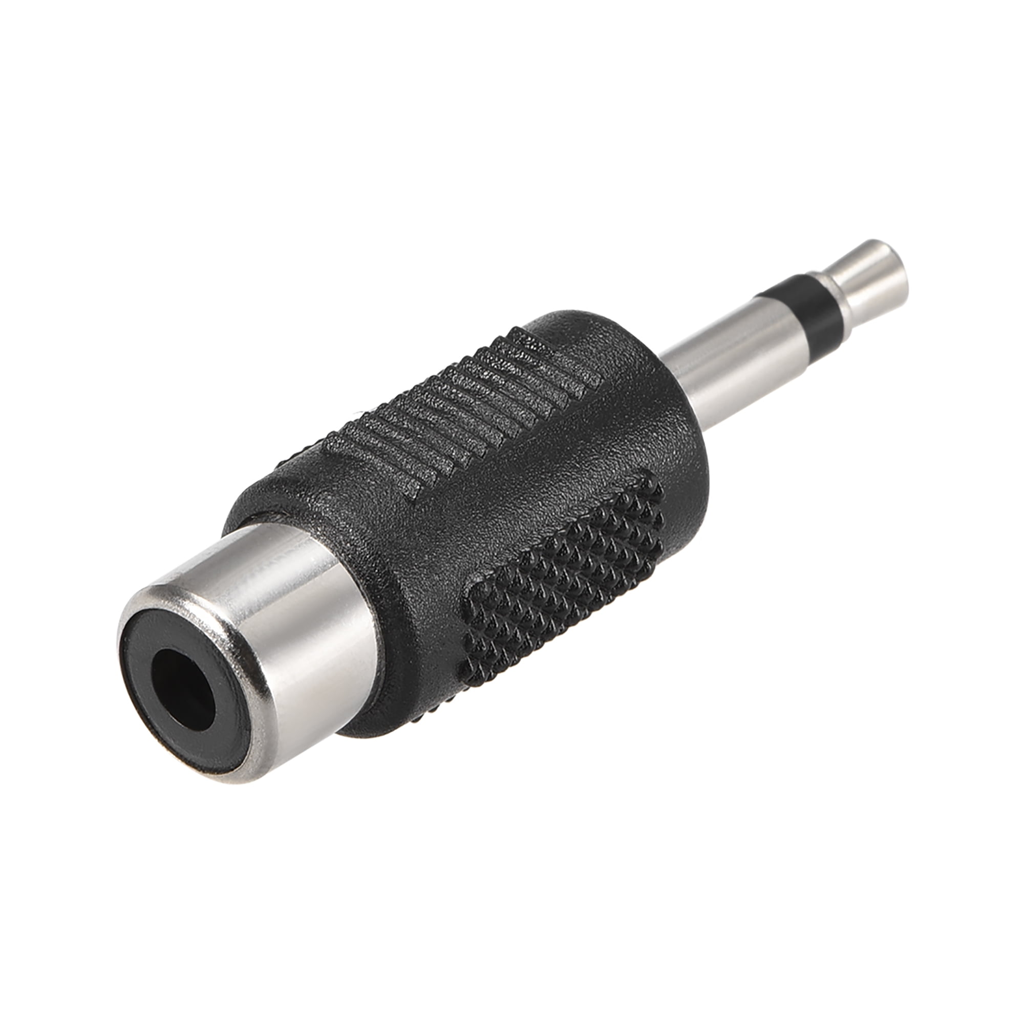 3.5mm Male Mono to RCA Female Stereo Connector Audio Video Adapter