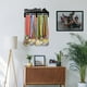thumbnail image 5 of Exhibidor de medallas de lucha libre, colgador de medallas, soporte de pared, colgador decorativo de 3 líneas, negro, para premios deportivos, con caja de regalo, 5 of 7