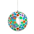 thumbnail image 3 of Sunnydaze Mosaic Glass Fly-Through Hanging Bird Feeder, 1-Cup Capacity, Dragonfly Dreams, 3 of 11