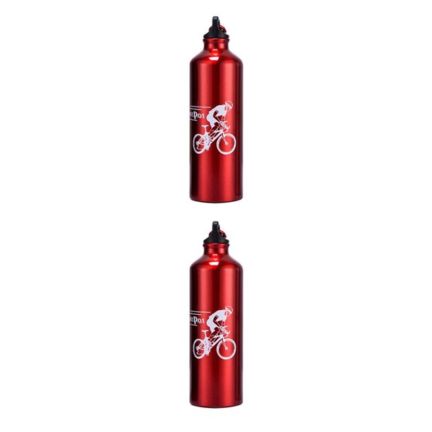Advancent Ciclismo Camping bicicleta deportes al aire libre aleación de aluminio botella de agua portátil Metal deporte 750ml botella Type2 NO2 Advancent CBP106633
