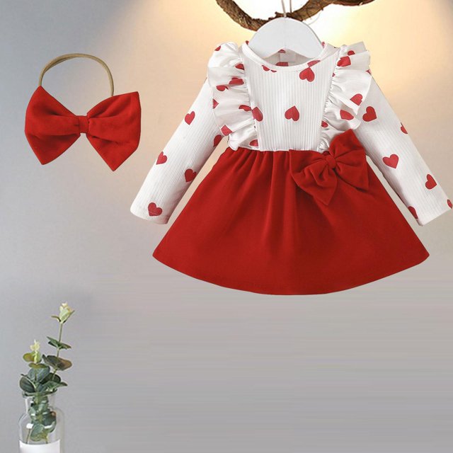 Vestido de Navidad para Niña Hugo Disfraz Novedoso 9 a 12M